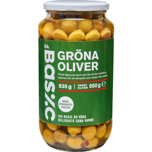 ICA Basic Gröna Oliver Pimiento