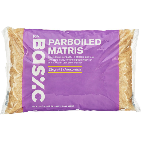 ICA Basic Matris Parboiled