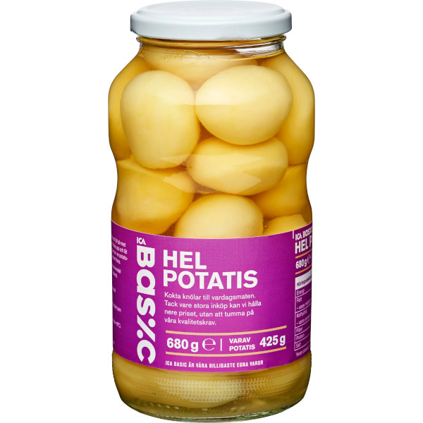ICA Basic Potatis Hel