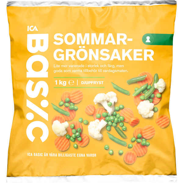 ICA Basic Sommargrönsaker
