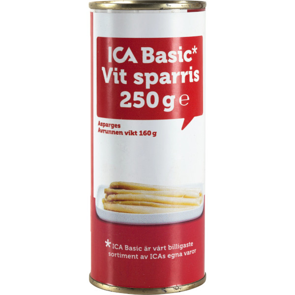 ICA Basic Sparris Vit