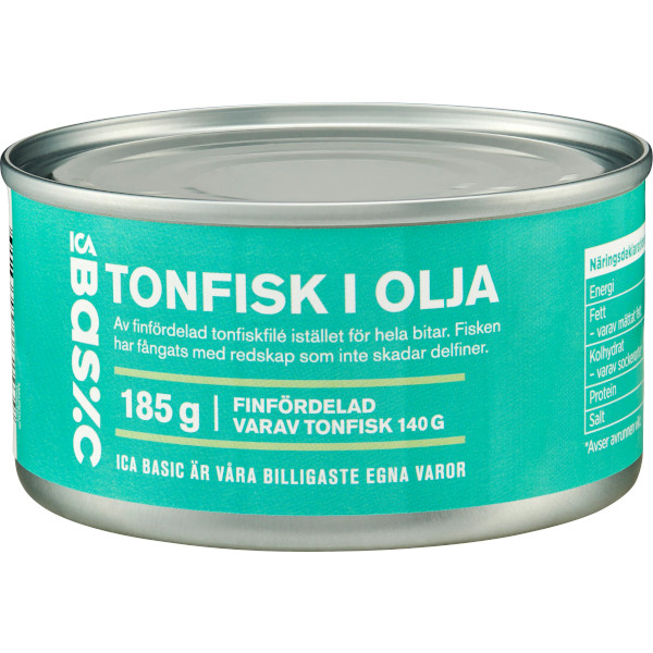 ICA Basic Tonfisk Olja