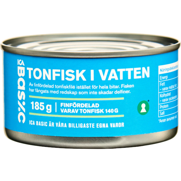 ICA Basic Tonfisk Vatten