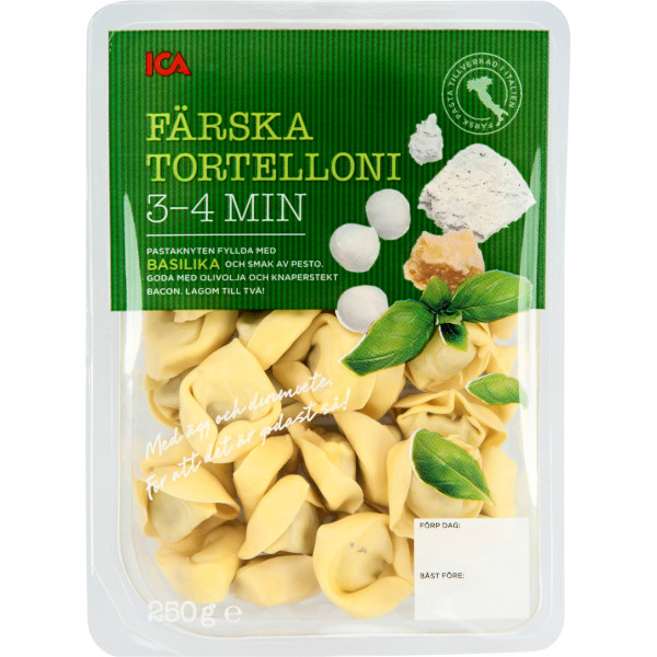 ICA Tortelloni Basilika