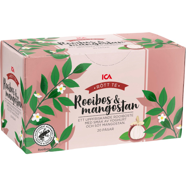 ICA Rött Te Rooibos & Mangostan