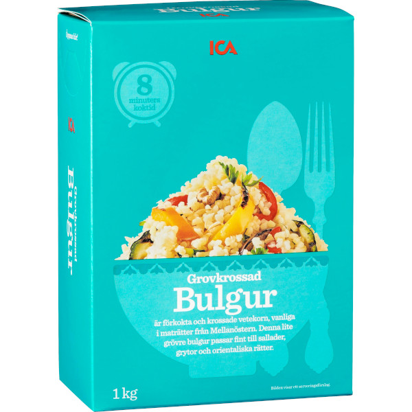 ICA Bulgur Grovkrossad