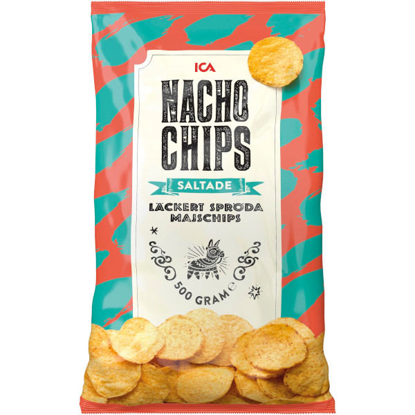 ICA Nachochips Saltade
