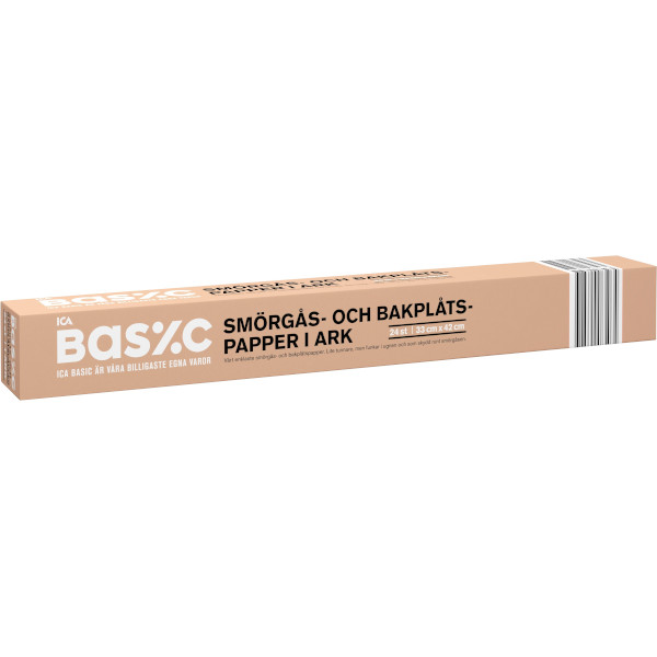 ICA Basic Smörgås & Bakplåtspapper Ark