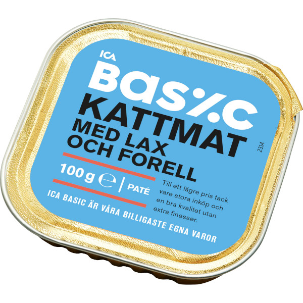 ICA Basic Kattmat Paté Lax & Forell