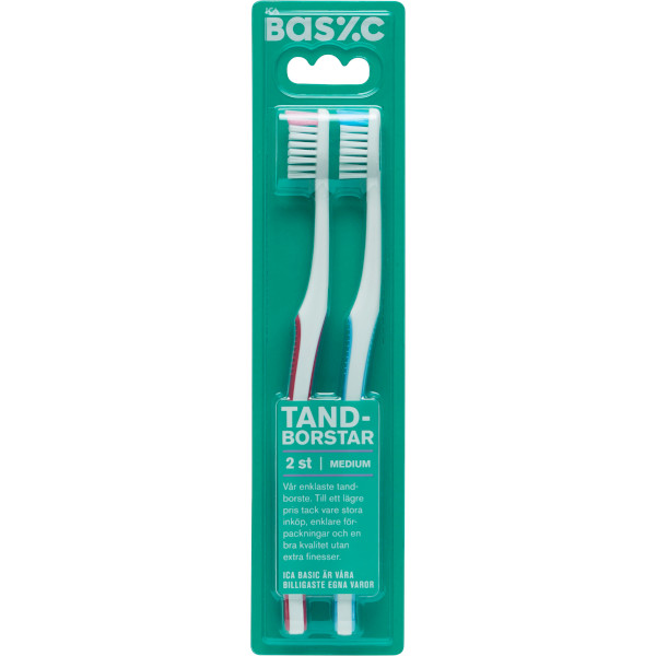 ICA Basic Tandborstar Medium