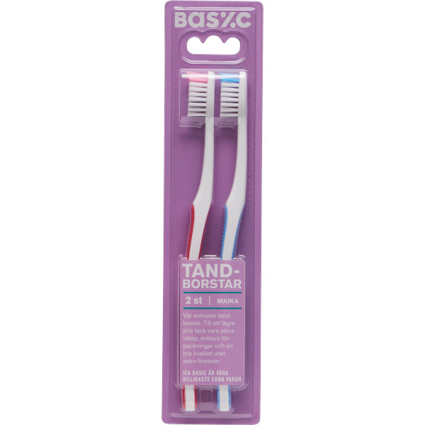 ICA Basic Tandborstar Mjuka