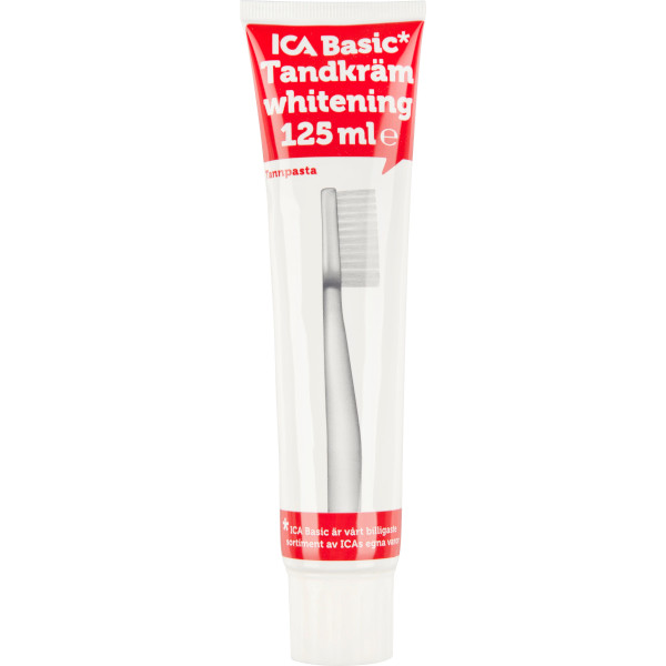 ICA Basic Tandkräm Whitening