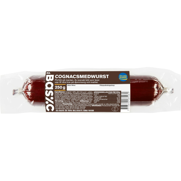 ICA Basic Cognacsmedwurst