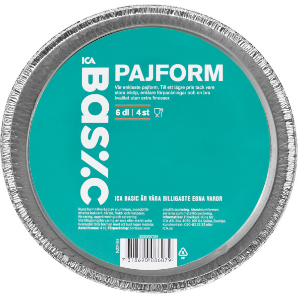 ICA Basic Pajform 6dl