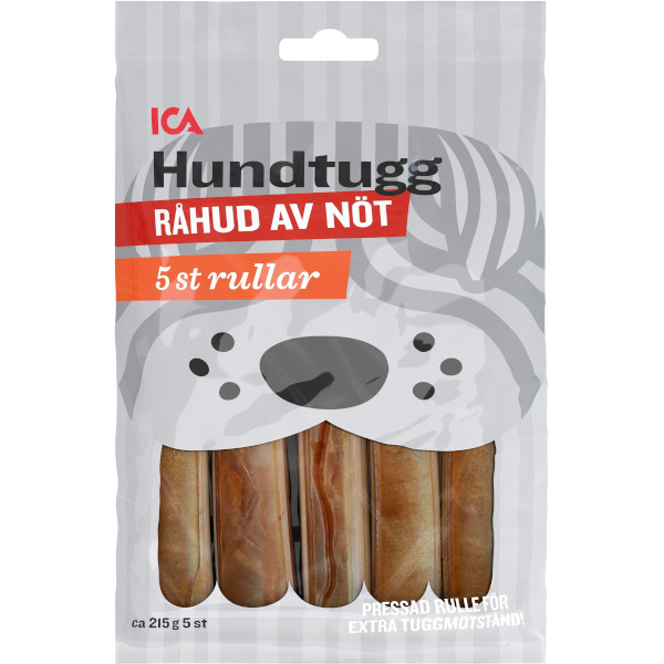 ICA Hundsnacks Tuggrullar Nöt