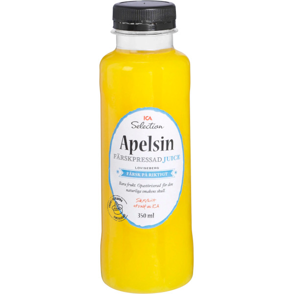 ICA Selection Färskpressad Juice Apelsin
