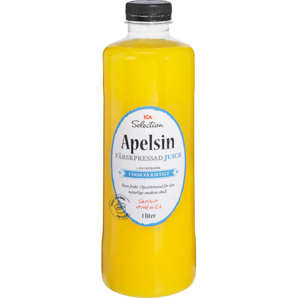 ICA Selection Färskpressad Juice Apelsin