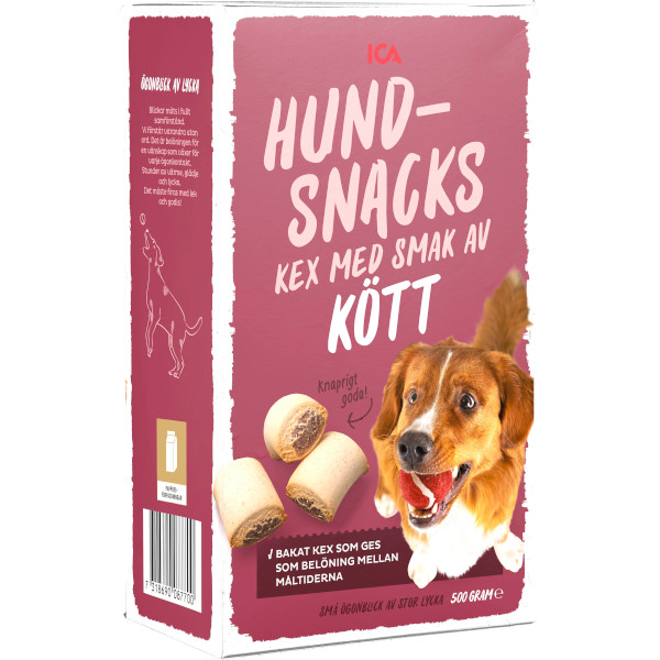 ICA Hundsnacks Kex Kött