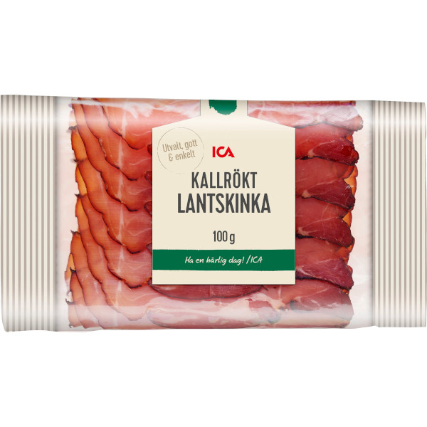 ICA Lantskinka Kallrökt