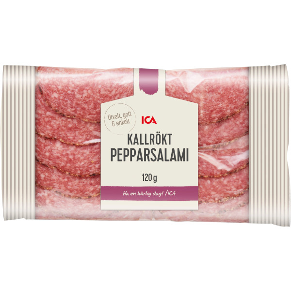 ICA Pepparsalami Kallrökt