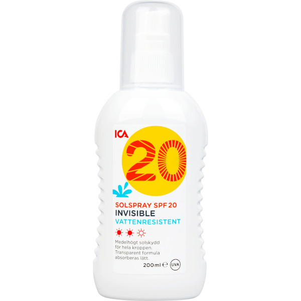 ICA Solspray Invisible SPF 20