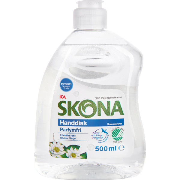 ICA Skona Handdiskmedel Parfymfri