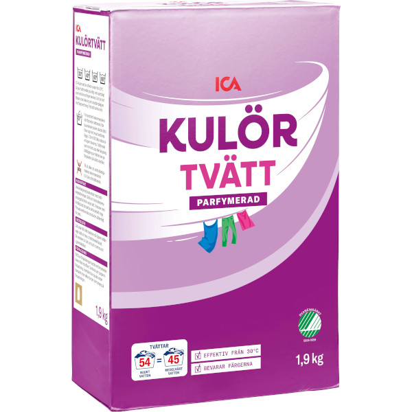 ICA Tvättmedel Kulörtvätt Parfymerad