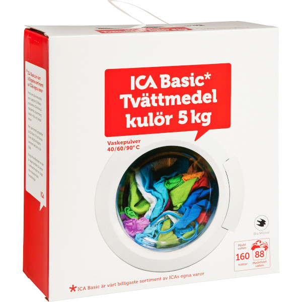 ICA Basic Tvättmedel Kulör