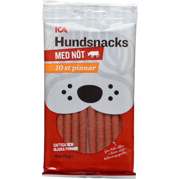 ICA Hundsnacks Nöt Strips