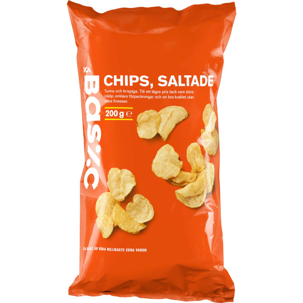 ICA Basic Chips Saltade