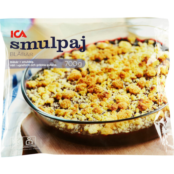 ICA Smulpaj Blåbär