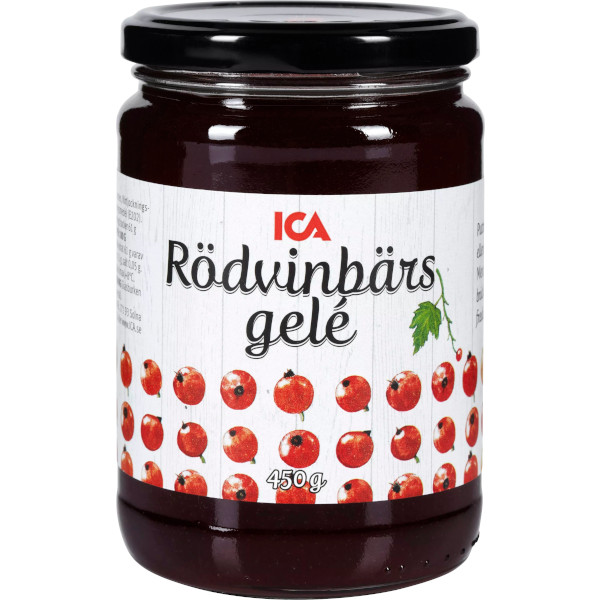 ICA Rödvinbärsgelé