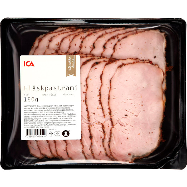 ICA Fläskpastrami