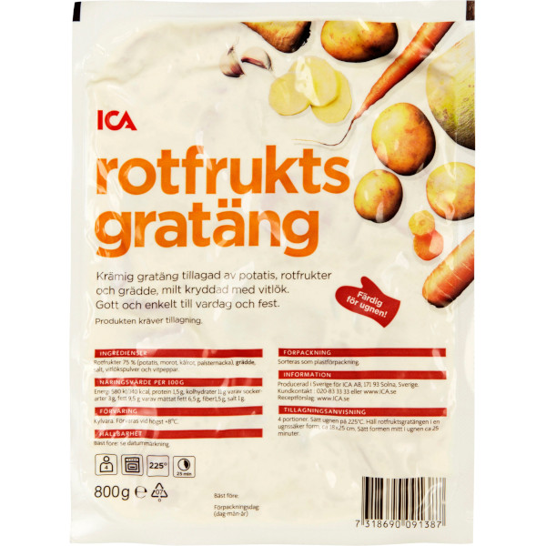 ICA Rotfruktsgratäng