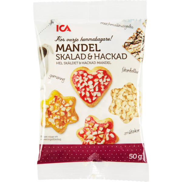 ICA Mandel Skalad & Hackad