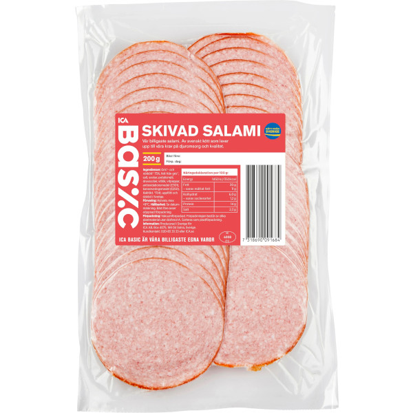 ICA Salami Skivad