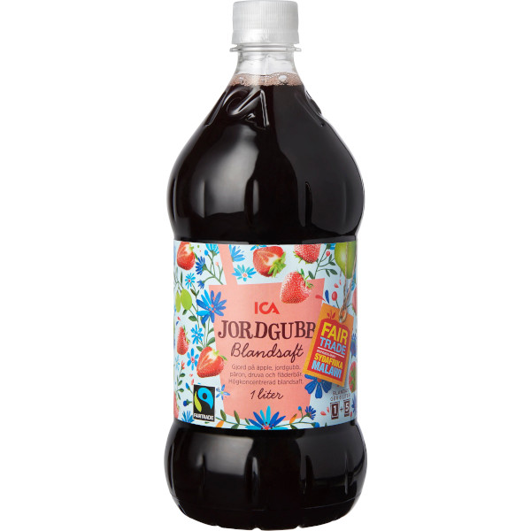 ICA Blandsaft Jordgubb Fairtrade