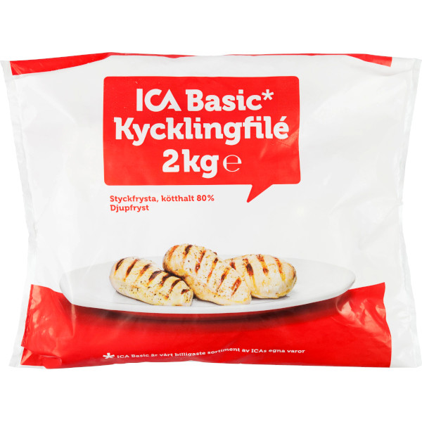 ICA Basic Kycklingfilé