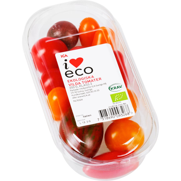 ICA I Love Eco Vilda Tomater Ekologiska