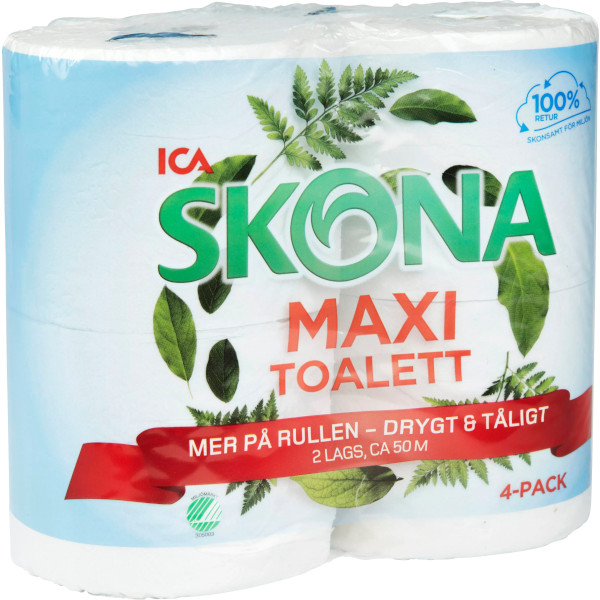 ICA Skona Toalettpapper Maxi