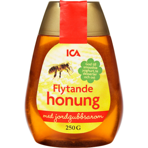 ICA Honung Flytande Jordgubbsarom