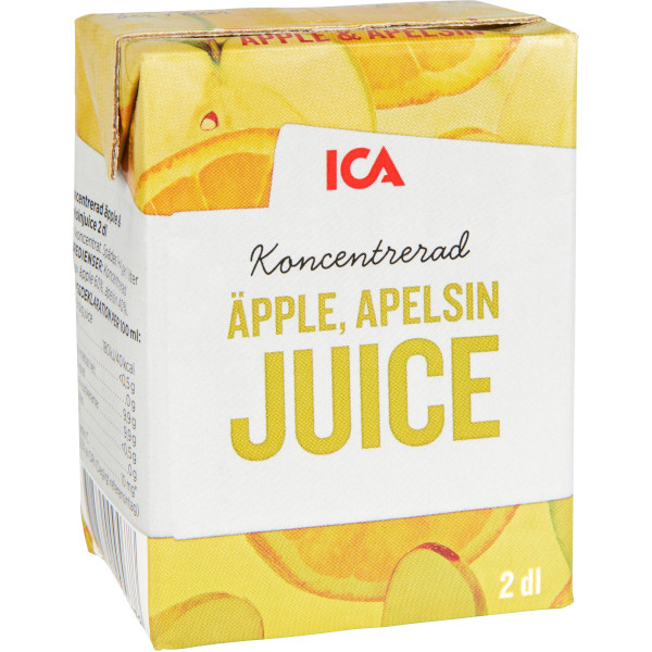 ICA Juice Äpple/Apelsin Koncentrerad