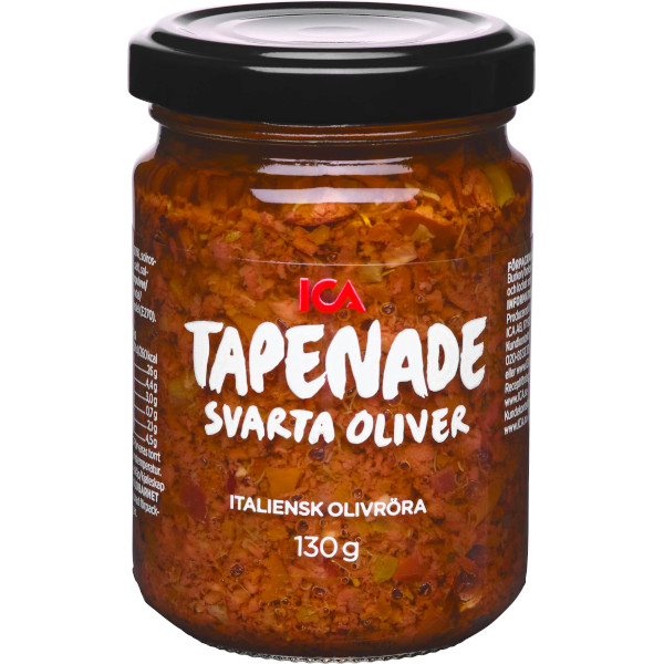 ICA Tapenade Svarta Oliver