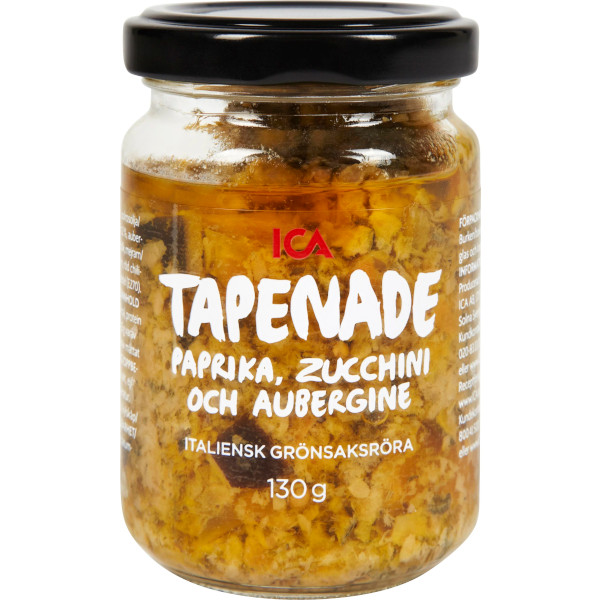 ICA Tapenade Paprika/Zucchini/Aubergine