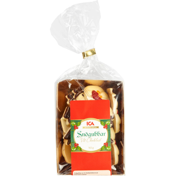ICA Snögubbar Vit Choklad