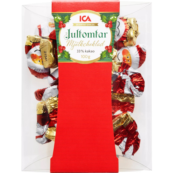 ICA Jultomtar Mjölkchoklad
