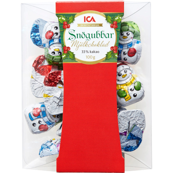 ICA Snögubbar Mjölkchoklad