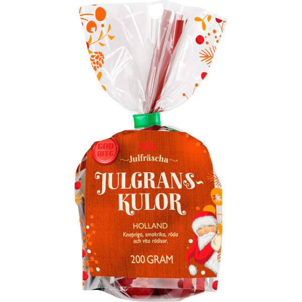 ICA Rädisor Julgranskulor