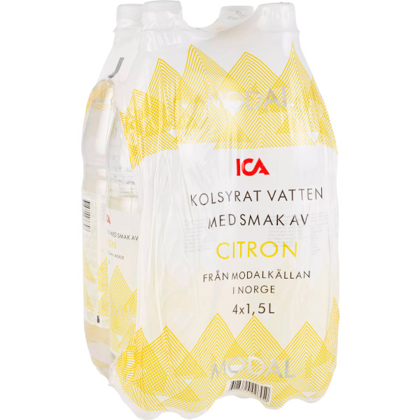 ICA Vatten Kolsyrat Citron