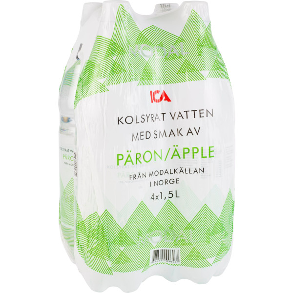 ICA Vatten Kolsyrat Päron/Äpple